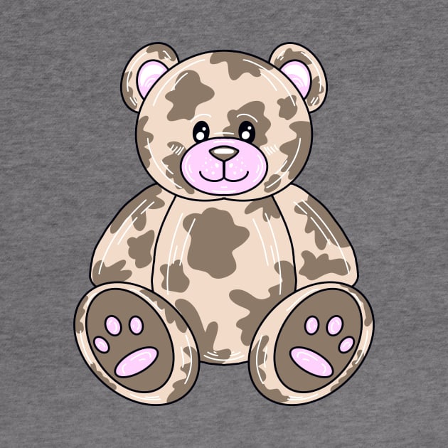 Brown Spotted Teddy Bear by missmann
